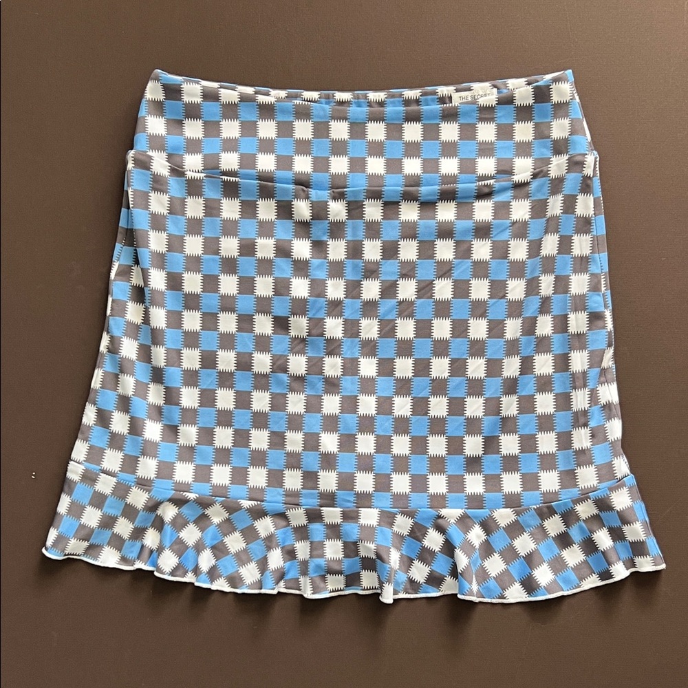 Golftini Blue and White Skort